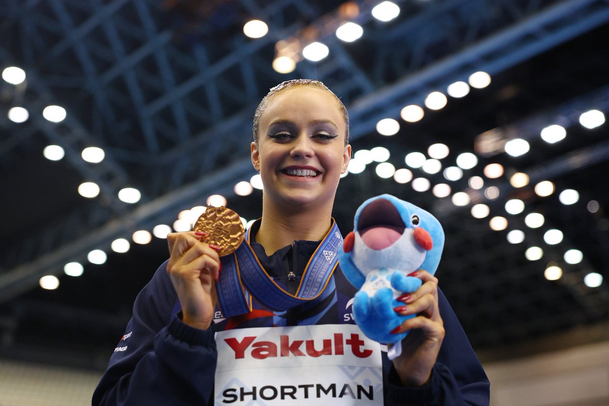 Forever the first.

A historic world BRONZE for Kate Shortman 🫶

#Fukuoka2023