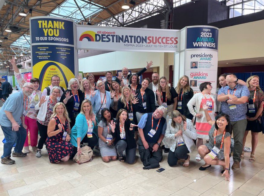 Leaving <a href="/NSPRA/">NSPRA</a> this morning extremely grateful for this group of #SchoolPR professionals. <a href="/MSPRA/">MSPRA</a> couldn’t have been more welcoming to <a href="/JeffreyJCollier/">Dr. Jeffrey Collier</a> and I for our first seminar and we absolutely can’t wait to continue to learn from them and the rest of our national colleagues!