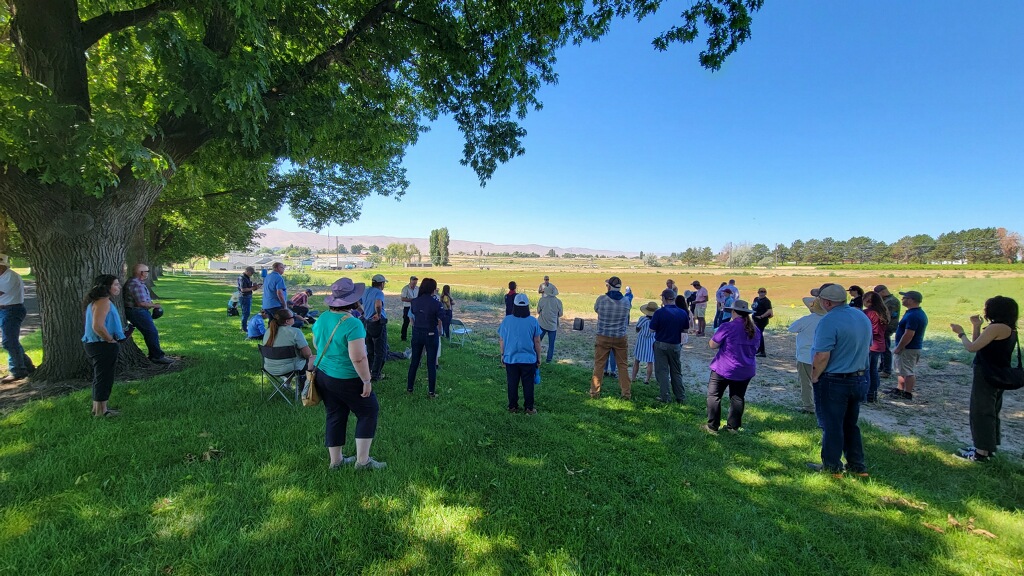 Washivore's tweet photo. WA Integrated Pest Management Tour July 17, 2023 https://t.co/SqL5xpH5rK
