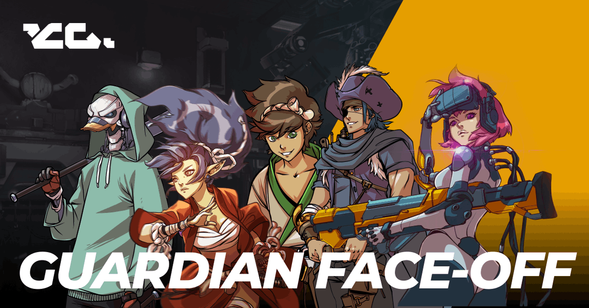 PentagonGamesXP's tweet photo. ⚔️ Guardian Face-Off!

This week's contenders are:

👾 Shiko Dai - Defender of art in the #Cryptoverse. 
🍣 Sushi Chef Reo - The Rebel Chef.
🌊 Captain Devex - Fierce Captain of the @opensea.
🦆 Kukas - Tough Defender of @dao_duck.
🗡 Genni B - Steely Blockchain Defender. https://t.co/lus9tTfgo0