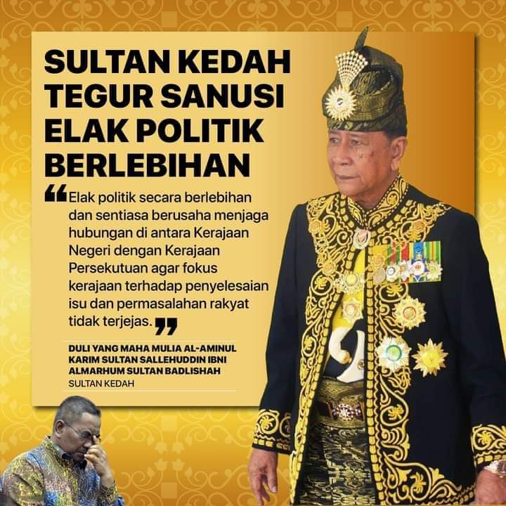 JumeeAnderson's tweet photo. Daulat Tuanku, tapi masalahnya macai2 PN ni mane boleh move on kena tegur dan beri nasihat mcm ni... Diorang kan penganut agama yahadi... 😌 Tuanku bila bersuara lg la puak2 agama yahadi ni tak hormat institusi raja... Kalau nak pemimpin depa je yg betul tak de salah... 😌 https://t.co/In1S2MaNWm