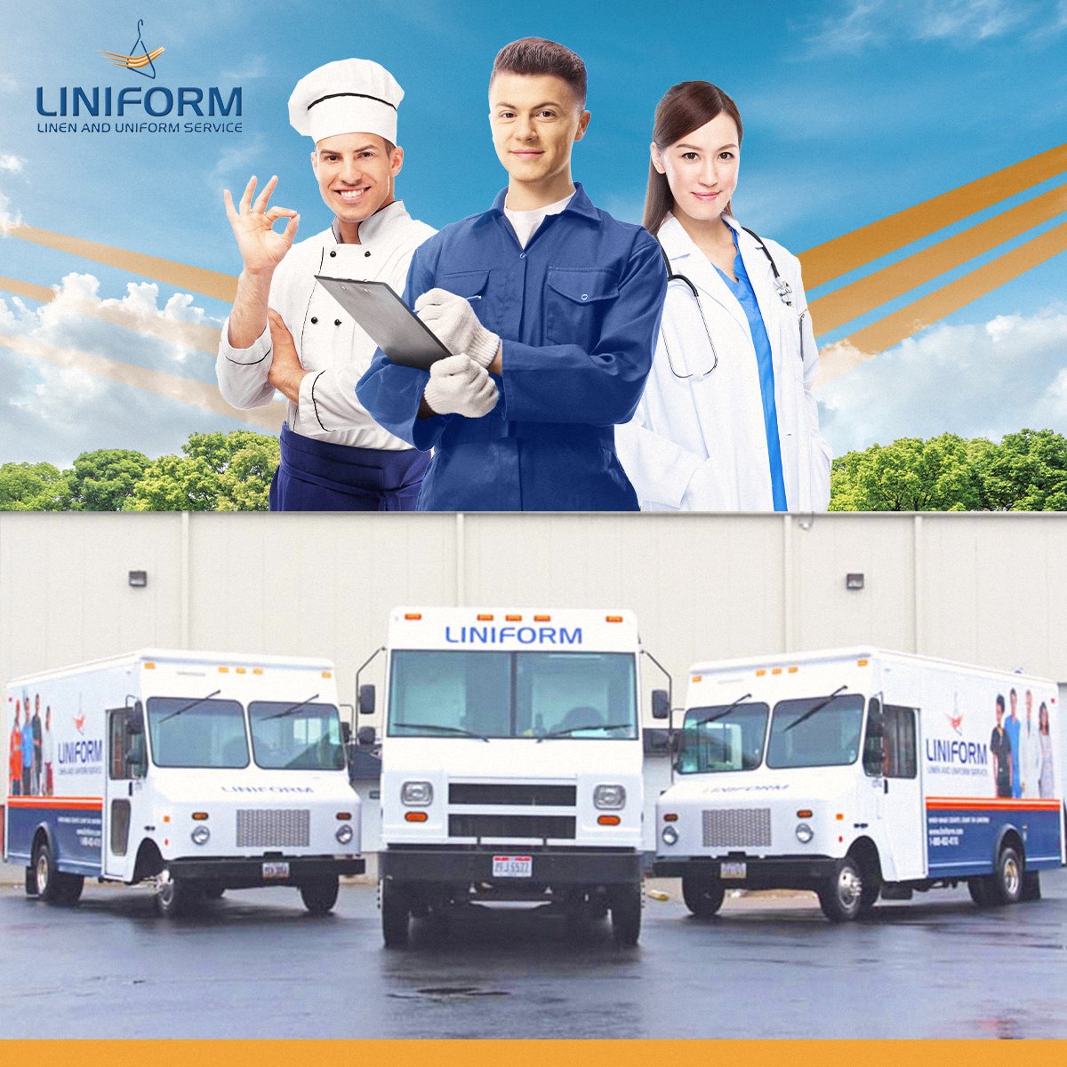At Liniform, we value integrity, respect, cooperation and commitment! This way everyone wins, including our customers, vendors and team members. Learn more about your reliable locally-owned and operated provider when you visit our website. liniform.com/about-us/