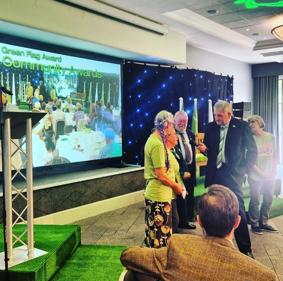 One of my favourite parts of the @GreenFlagAwards is the Community Awards, it's wonderful to hear about special green places around the country and the work volunteers do to celebrate and look after them #gfa2023 <a href="/HistoricEngland/">Historic England</a> <a href="/HeritageAdvice/">HE Heritage Advice</a>