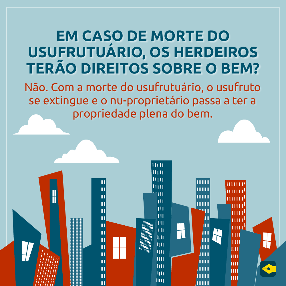 CNBSP_oficial's tweet photo. Em caso de morte do usufrutuário, os herdeiros terão direitos sobre o bem?

Para saber mais sobre atos notariais acesse o site do CNB/SP!

#CNBSP #DIREITO #DIREITOCIVIL #NOTARIO #CARTORIO #TABELIAO https://t.co/sYEQXF9LMO