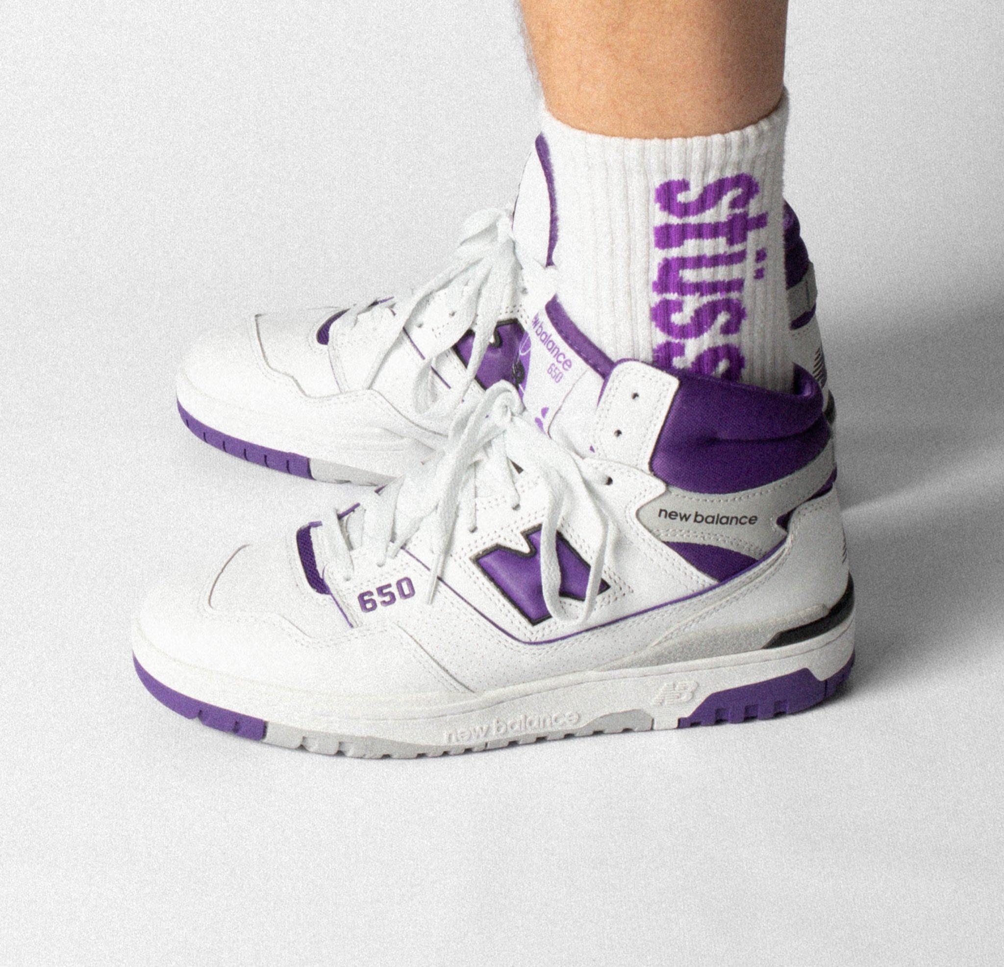 スニーカー NEW BALANCE '650' sneakers Purple New Balance 650 High Top Sneakers in Purple | LN-CC