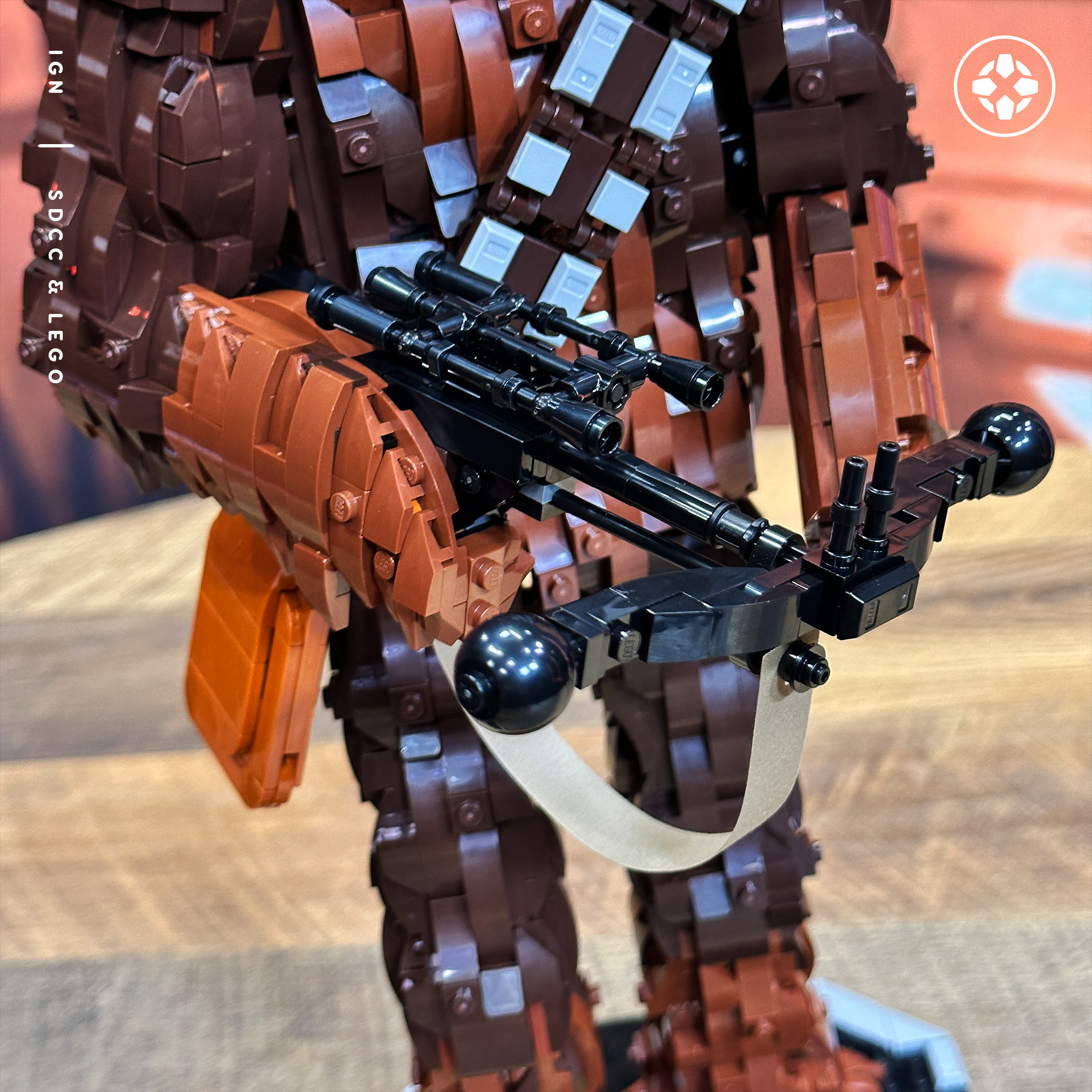 Uden tvivl inflation banjo IGN on Twitter: "EXCLUSIVE: LEGO announces at #SDCC2023 a new brick-built  version of Chewbacca to to mark the 40th anniversary of Star Wars: Return  of the Jedi. Learn more about the new