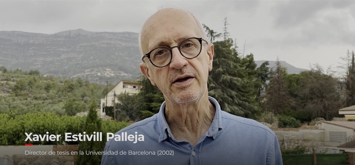 🗨"Para un maestro es una gran satisfacción que un alumno le aventaje, le supere. Este es el caso de <a href="/nlbigas/">Nuria Lopez-Bigas</a>", destaca Xavier Estivil Palleja, director de la tesis de la ganadora del #PremioFLilly de Investigación Biomédica Preclínica 2023.

▶️youtube.com/watch?v=wQefs-…