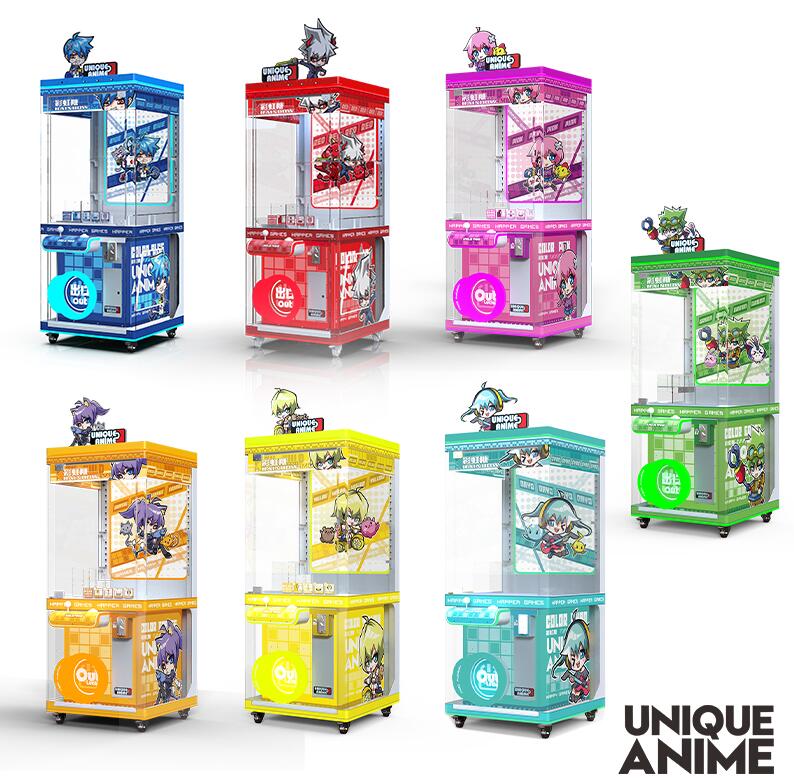 GuangzhouUniqu1's tweet image. UAS-T5 DOLL #CRANEMACHINE - RAINBOW SUGAR
Features:
1. Seven rainbow colors are available.
2. The lower storage area has an extra layer of lock.
3. The claw dissipate heat quickly and can continue to work all day.
4. Flexible setting for normal game or win every time.
