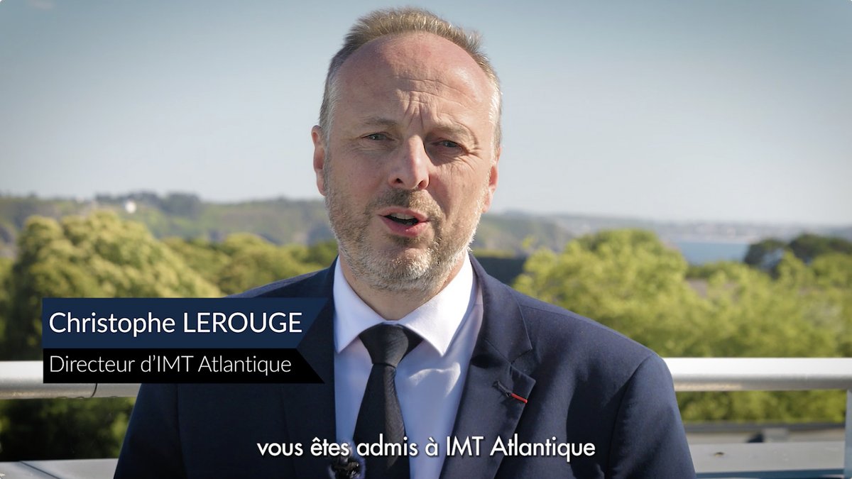 👋👋 Bravo, vous êtes admis ! @Lerouge_Christ directeur #IMTAtlantique vous adresse un message en ce moment décisif pour votre #avenir #formations #ingénieure #ingenieur #CCMP Embarquez avec nous ! 🎬 👉bit.ly/3PnyLgn