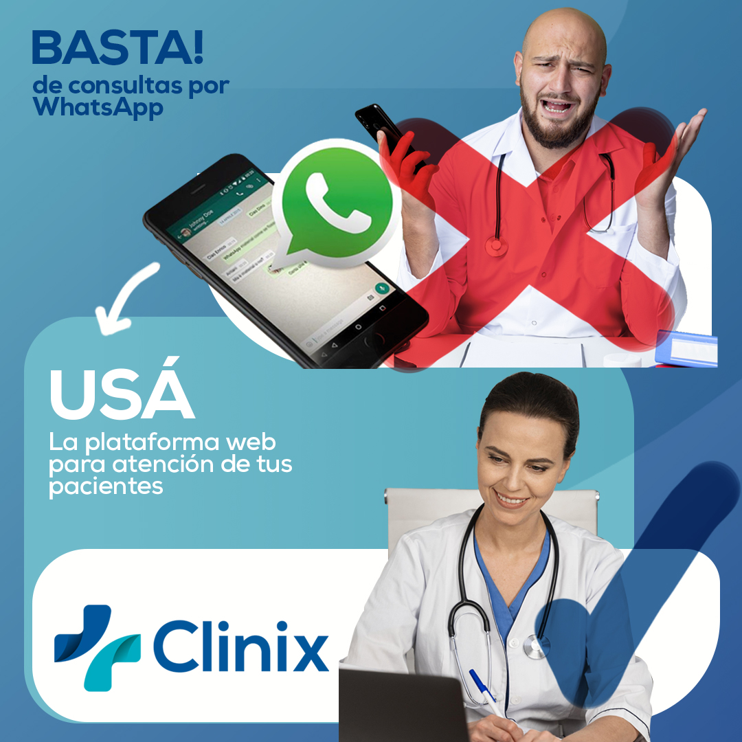 Clinix_Py's tweet photo. 🥴👩⚕👨⚕¿Te resulta difícil separar tu vida profesional de la privada?

Clinix te permite establecer horarios de atención claros y remunerados, logrando separar tu tiempo personal del trabajo y tener una compensación justa por tu dedicación 💯👌

✅Consultanos y te asesoramos https://t.co/KoRGgNKkdd