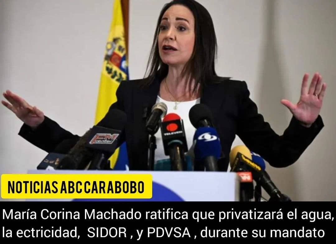 Esta mujer es un peligro para Venezuela. Debe permanecer INHABILITADA de por vida, que vaya a gobernar un centro de salud mental. (Manicomio).
