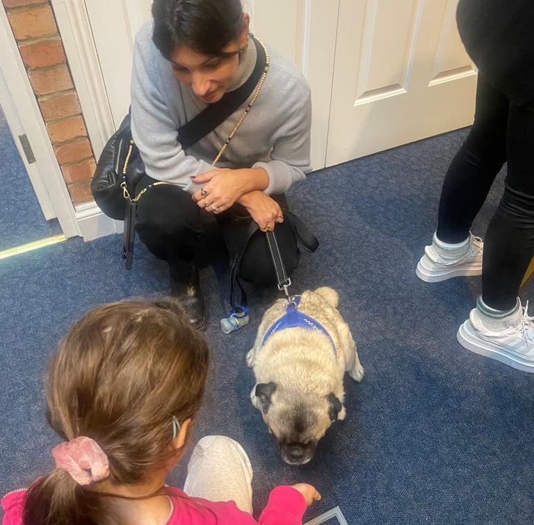 ChaiCancerCare's tweet image. 🐕 Therapy dog visits are very important at Chai. The positive impact of a pet can be immense. It helps to reduce recovery time after surgery, lessen pain and stress levels, and help brighten our clients’ day ❤️

#Therapydogs #complementarytherapy