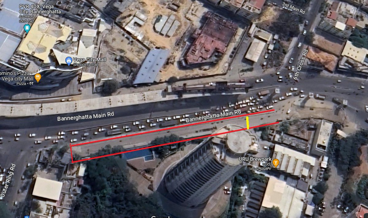 boon3232's tweet photo. @blrcitytraffic Sir, the service road parallel to Maratt Pimento / URU is private property? I see road blockage using bricks and used the entire road for parking URU customers. This will ease congestion/free left to JP nagar. https://t.co/mLhOBVQfGf