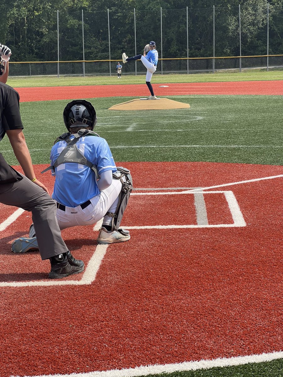 huddymitch2028's tweet photo. Recorded the 3 up 3 down 12 pitch save today to finish pool play 4-0. Great diving catch by our third baseman Noah Williams to finish the game against the 27th ranked 14u team in the nation. @MarucciSports @eastcoastbball @hewitt_baseball #theHTprocess #play4gray https://t.co/KbzOCPrbv1