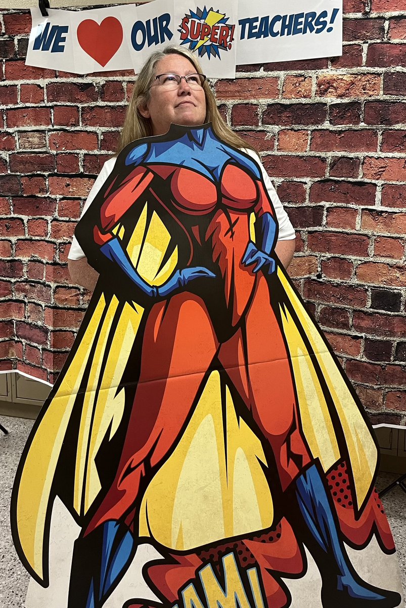 spms_panthers's tweet photo. These Superheroes are dynamite! Mrs. Wheeler-EAC, MRS. Prater-School Counselor, and Mr Tim- Master in Disguise! https://t.co/z2D7SPa5PU