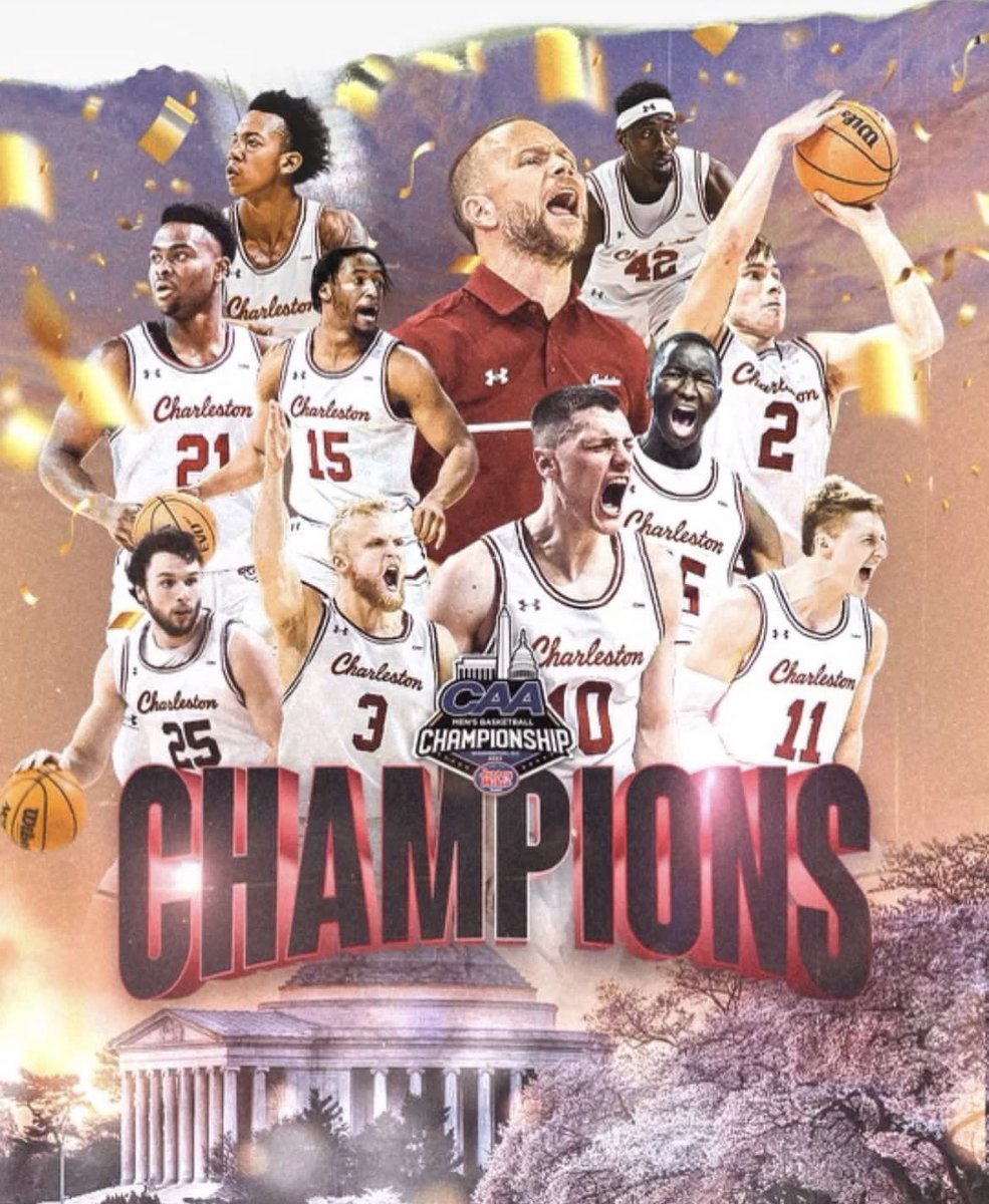 Blessed to receive a  D1 offer from Charleston thank for all the support🌠 #AGTG