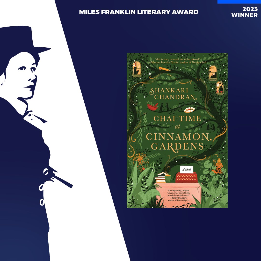 'Chai Time at Cinnamon Gardens is alive with character, dialogue and action. With enormous skill Chandran recounts a solemn history, largely through a cast of squabbling, endearing elders, and invites us to open our hearts and minds.' #MFLA2023 Judging Panel  
@CopyrightAgency