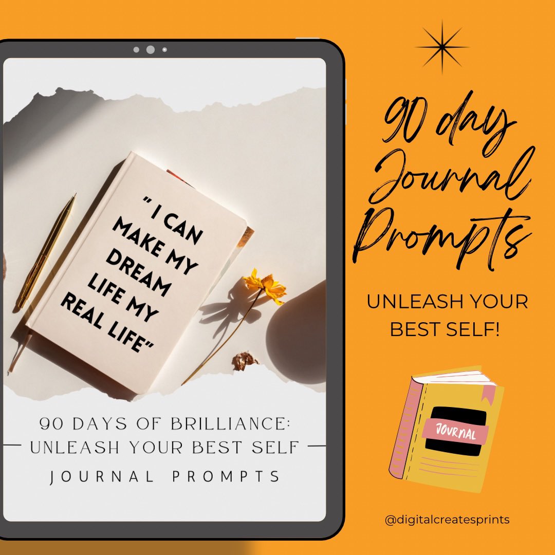 vegan_afro's tweet photo. My new 90 day Journal prompts: Unleash your best self daily journal is now available on Amazon! There is a hard copy and paperback! It is also available on Etsy for my digital/printable lovers! 📝📆🥳💋❤️

https://t.co/ZLFabel1AJ

https://t.co/otjLpljbrR https://t.co/mIfzXK9tlU