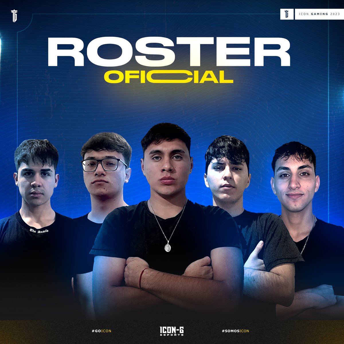 IcoN Gaming (@icongamingofc) on Twitter photo 🎮🔥Prepárate para la revolución en los eSports! Presentamos nuestro nuevo rooster de Retadores #freefire listos para dominar el campo de batalla en la <a href="/LVPsurFF/">Retadores Free Fire Sur</a> #retadoresff
•
•
• @ozunaa20
<a href="/tincho/">Martín Pescador</a>.ff7
@gallardi14
@faq7ff
<a href="/dembee/">Том ах 🇺🇦 🇺🇸 🇯🇵 🇬🇧 🇰🇷 🇪🇺 🇲🇳</a>.ff 🎮🔥Prepárate para la revolución en los eSports! Presentamos nuestro nuevo rooster de Retadores #freefire listos para dominar el campo de batalla en la <a href="/LVPsurFF/">Retadores Free Fire Sur</a> #retadoresff
•
•
• @ozunaa20
<a href="/tincho/">Martín Pescador</a>.ff7
@gallardi14
@faq7ff
<a href="/dembee/">Том ах 🇺🇦 🇺🇸 🇯🇵 🇬🇧 🇰🇷 🇪🇺 🇲🇳</a>.ff