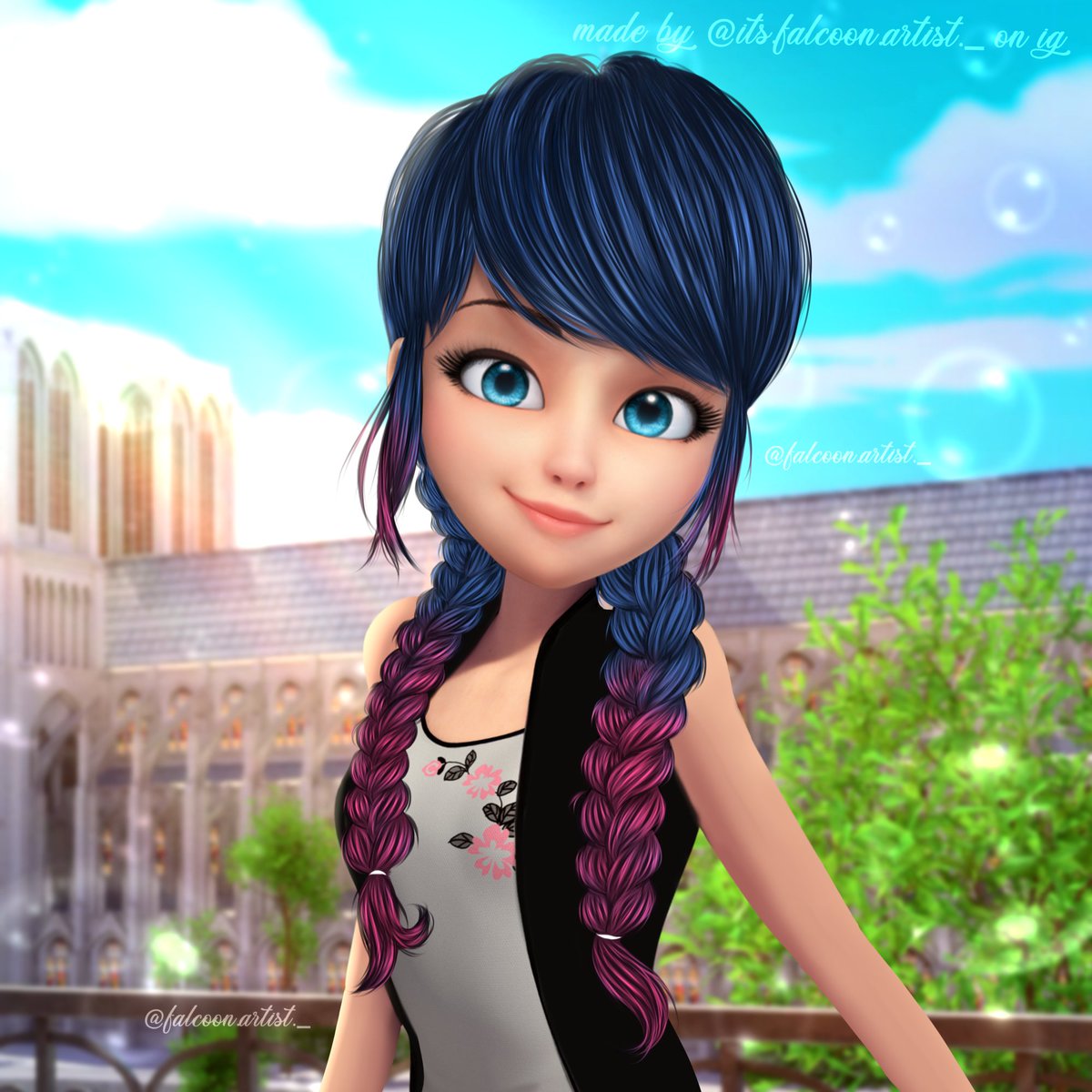 alexmlb_YT's tweet photo. Speededit first shown on Twitter 💙🩷
•
•
#miraculous #miraculousedit #marinette #speededit #coloursedit #ibisPaintX https://t.co/HP4FbqxsUh