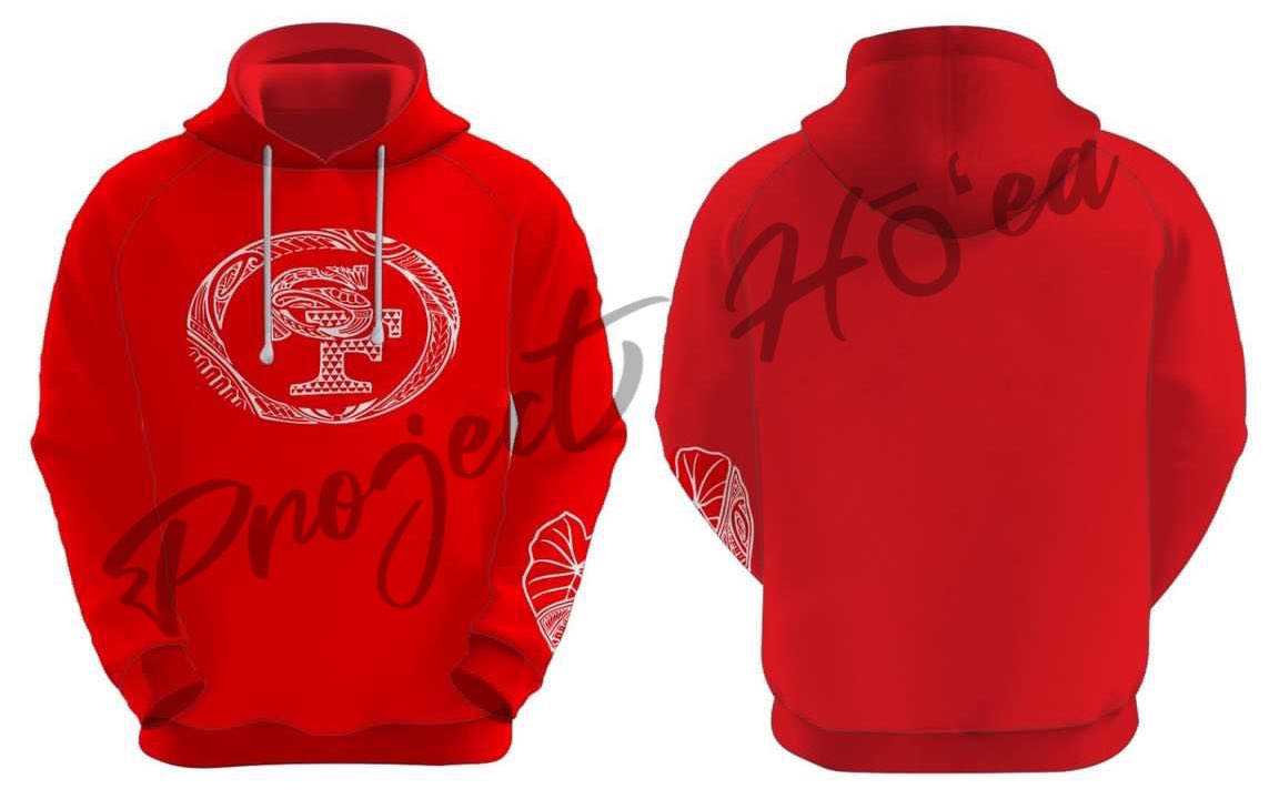 ProjectHoea's tweet image. Niner inspired hoodies! Also in black and white!