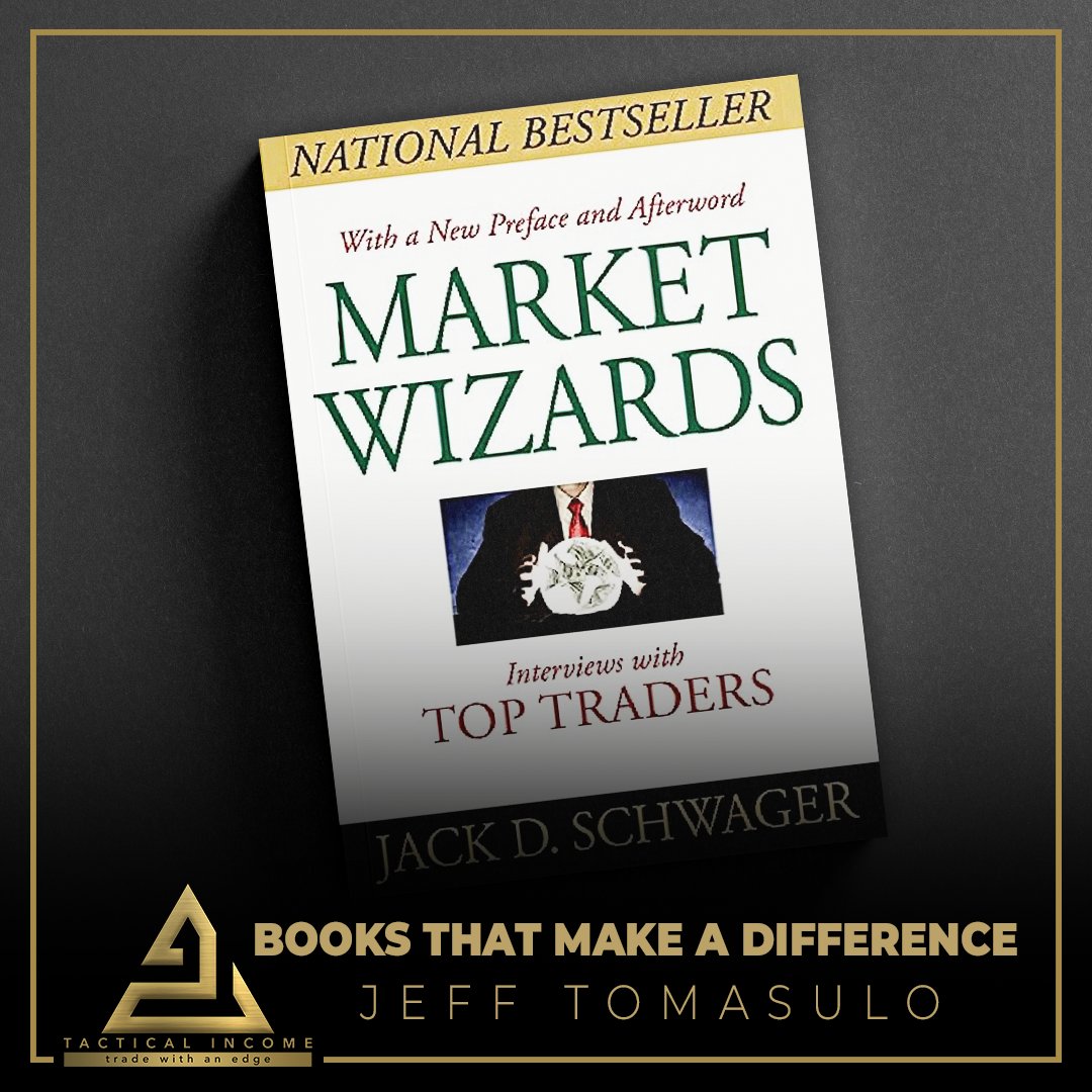 Jeff_Tomasulo's tweet photo. "Market Wizards" by Jack D. Schwager is a classic trading book (1989). Interviews with iconic traders reveal strategies and insights. Timeless masterpiece on discipline, risk management, and psychology. A must-read for traders! #trading #investing #stockmarket #daytrading #stocks https://t.co/ucmvA0i2Jy