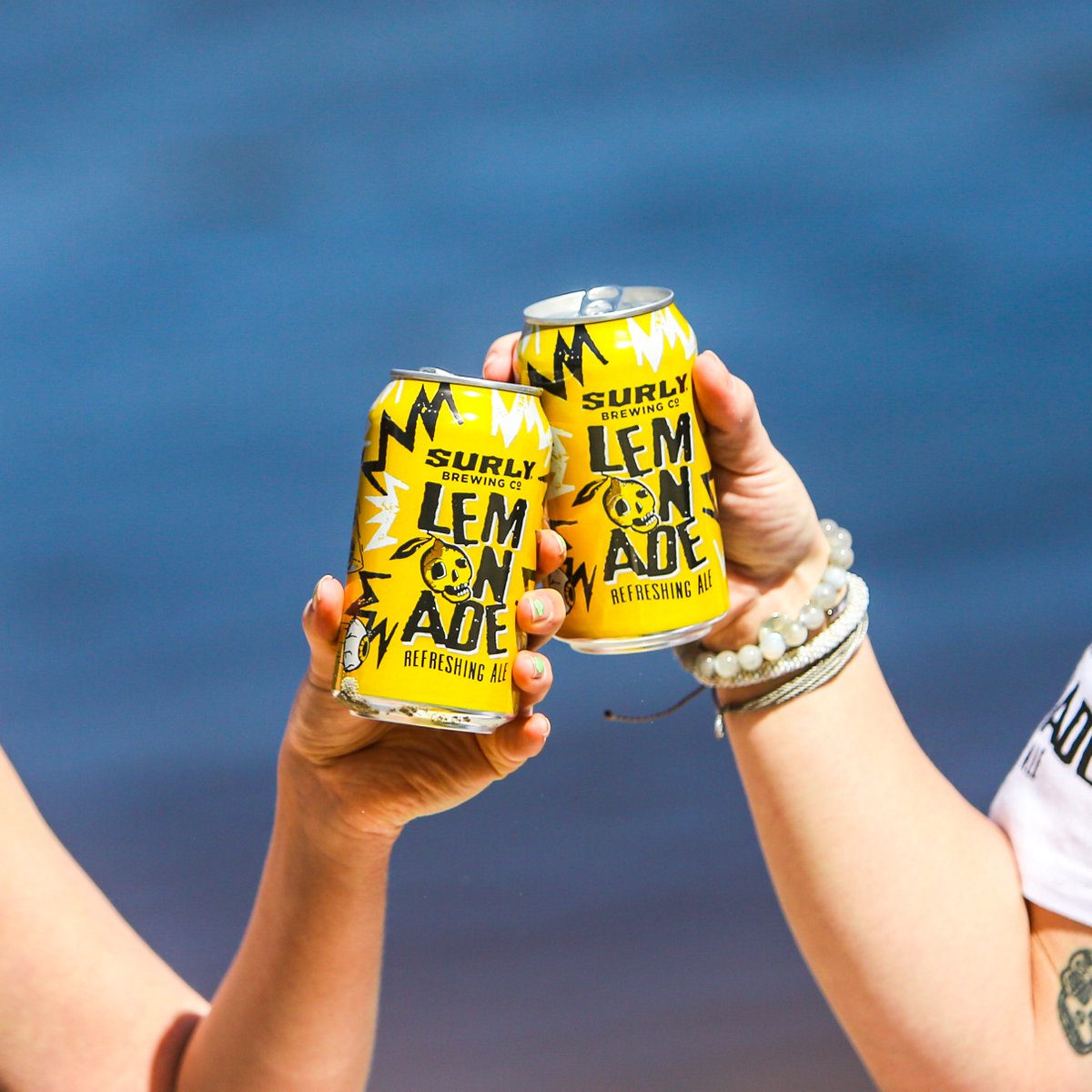 Talking About the Weather With Your Dad Drinking Game:

*If he says we sure could use the rain, drink one sip of Surly Lemonade
*If he says it’s not the heat, it’s the humidity, drink two sips of Surly Lemonade
*If he says it’ll be winter before you know it, finish the can