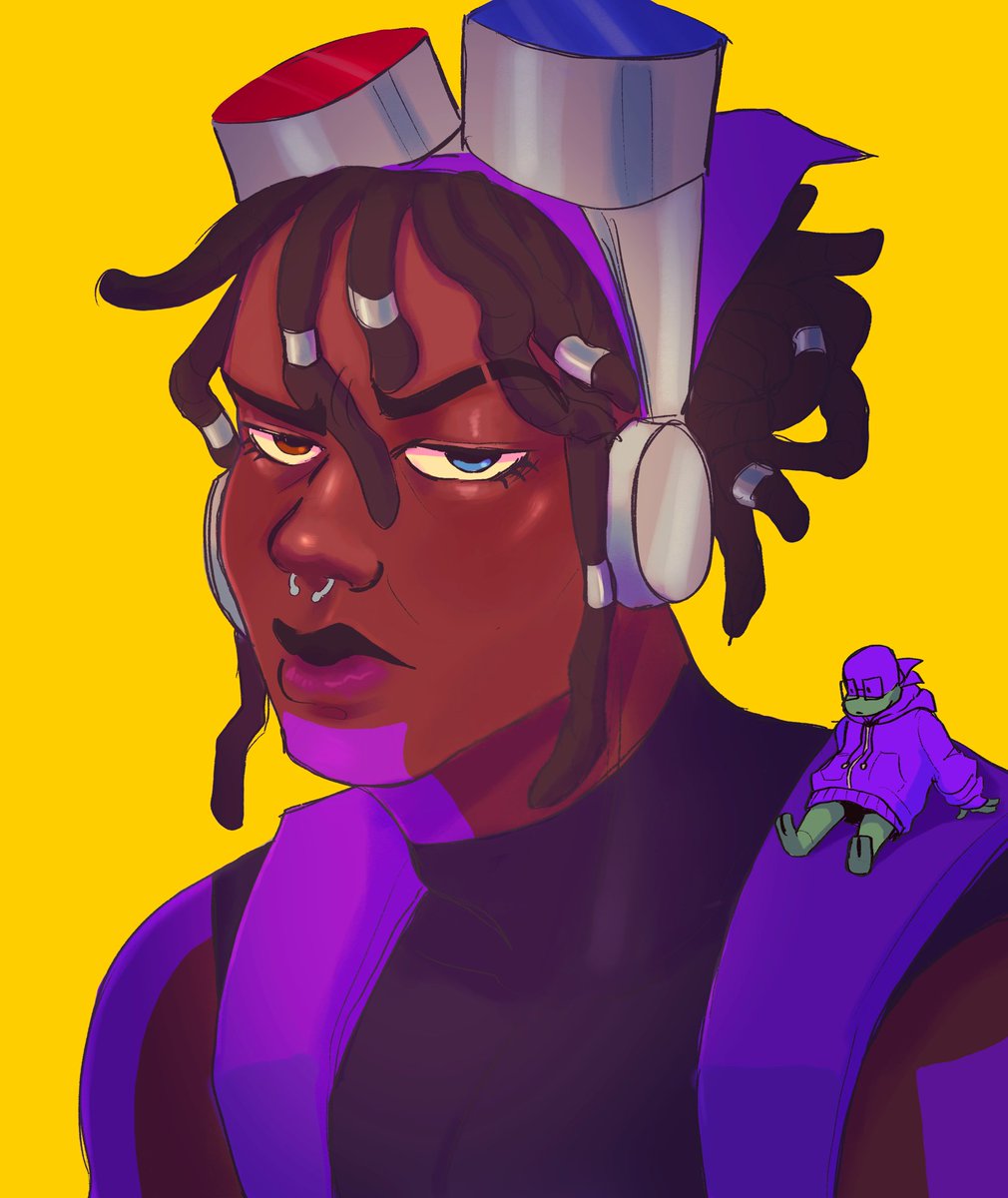 aaaaa go stupid aaaa go crazy aaa human donnie #rottmnt #rottmntfanart