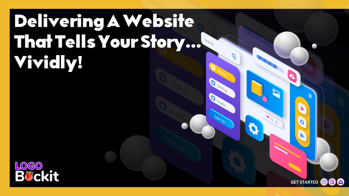 logobuckit's tweet photo. Delivering a website that tells your story… Vividly!

#logobuckit #instagram #explore #usa #webstagram #websitedevelopment #uiux #webdesign #ui #ux #design #digitalagency https://t.co/snicPo7XlY