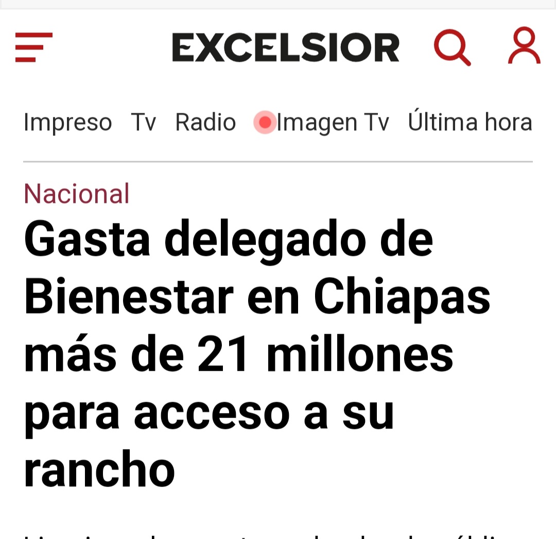 PeriodismoExpre's tweet photo. ¡KO!: Denuncia @Excelsior que titular de @BienestarChis José A. Aguilar Castillejos gastó más de $21 mdp para "renovar el acceso a su rancho" en el Mpio. de Ixtapa; refiere que son recursos públicos y que "se deslinda de cualquier obligación para explicar su adquisición". ¡Gulp!. https://t.co/9xqym2OmsO