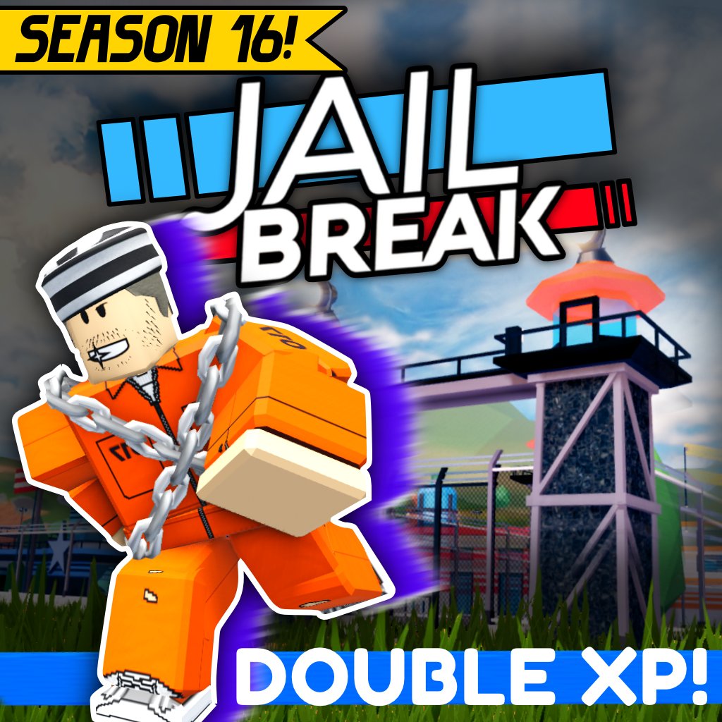 Badimo (Jailbreak) on X: 🚀 TRIPLE XP is OUT NOW for a Limited time! Earn  last minute prizes before seasons end, and do it faster than ever before! # Roblox #Jailbreak 🎮 Play