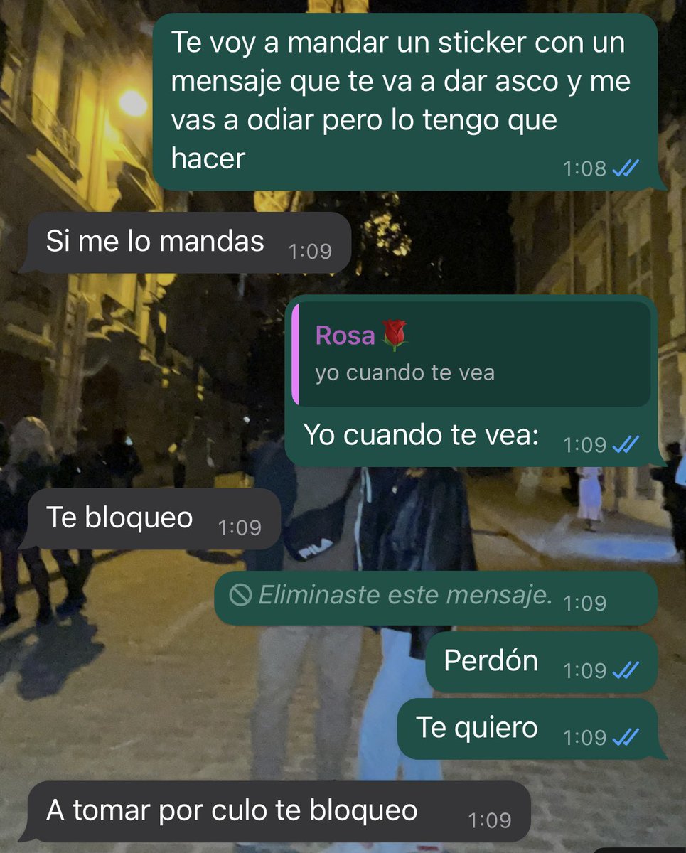 no querríais saber que sticker era