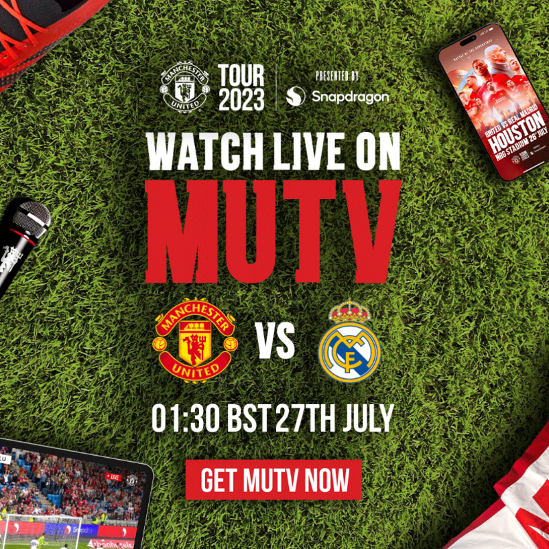 ManUtd's tweet photo. 🚨 United's team is locked in! 🔐

#MUFC || #MUTOUR23