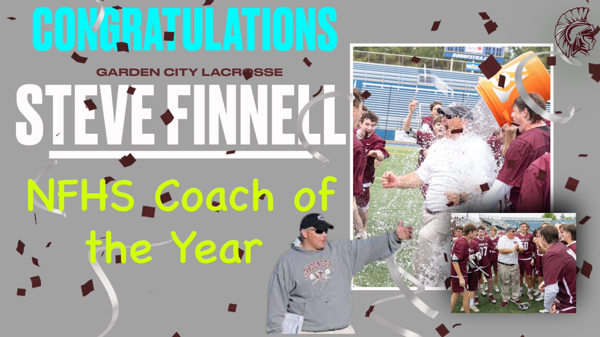 GC_ATHLETICS_'s tweet photo. Congratulations to Garden City’s Steve Finnell named National Federation of State High School Associations (NFHS) COACH OF THE YEAR. https://t.co/8F01bHhtbU