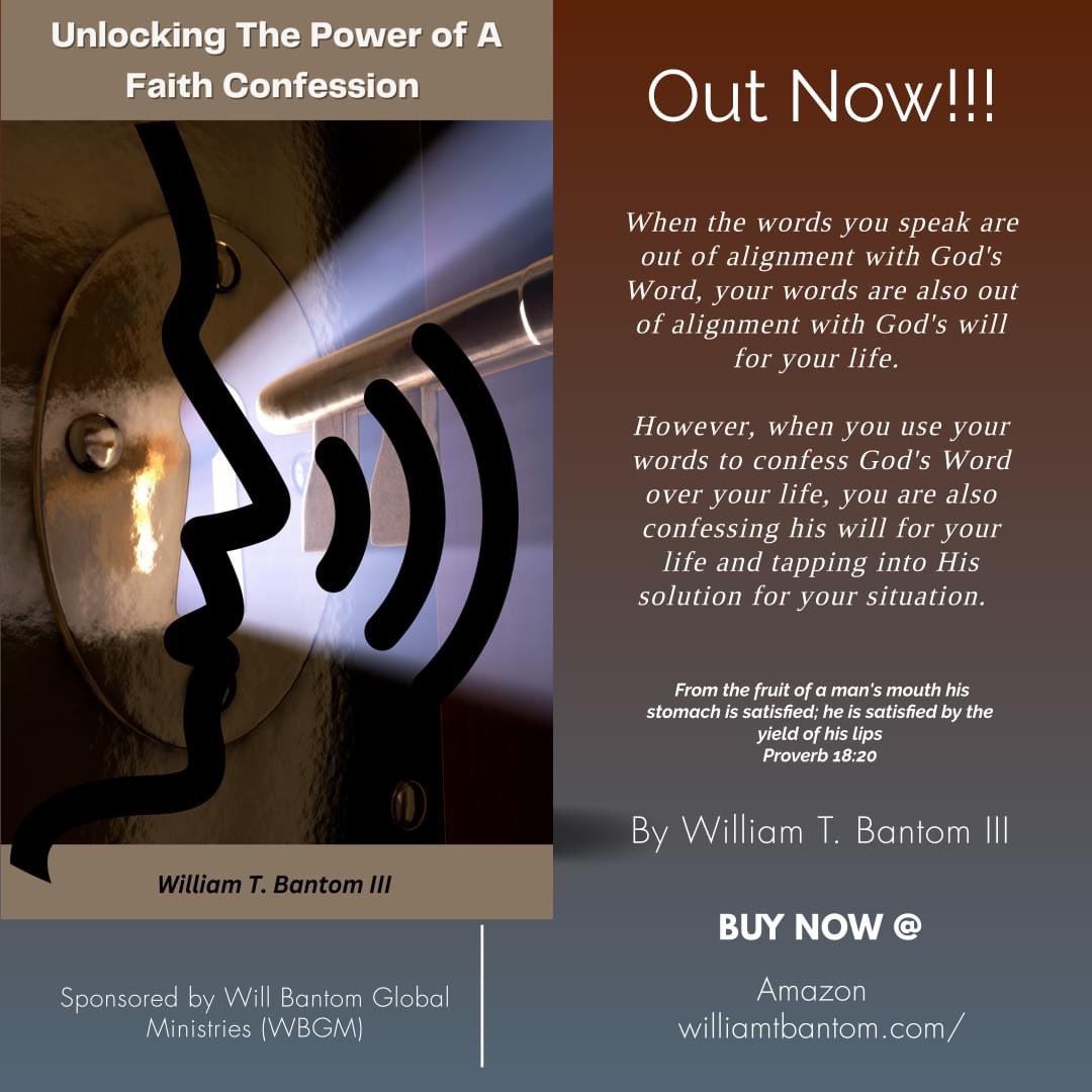 wtbantom's tweet image. Order Your Copy Today! williamtbantom.com/store