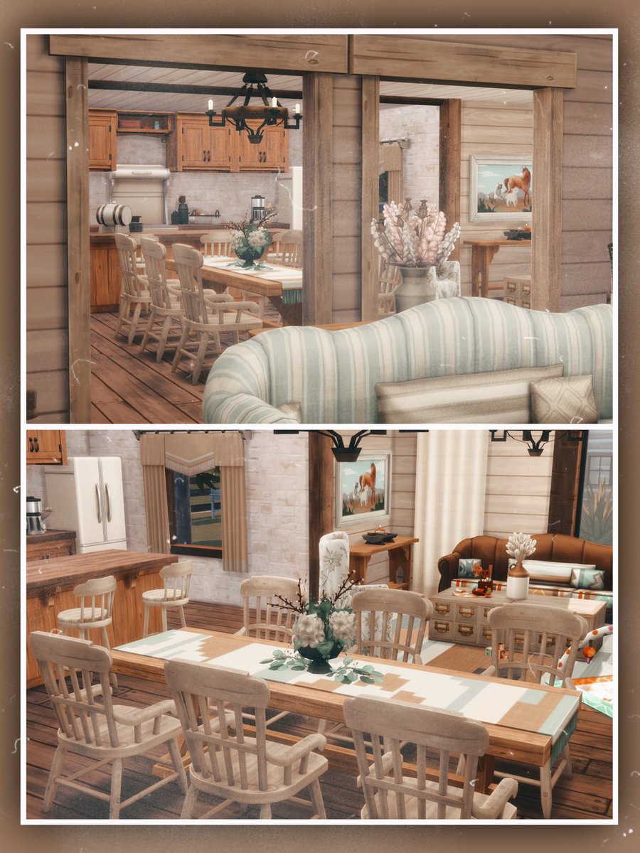 I’m loving the interior of my WIP build so far… 😍

#ShowUsYourBuilds #Sims4 #TS4 #Sims4HorseRanch #HorseRanch