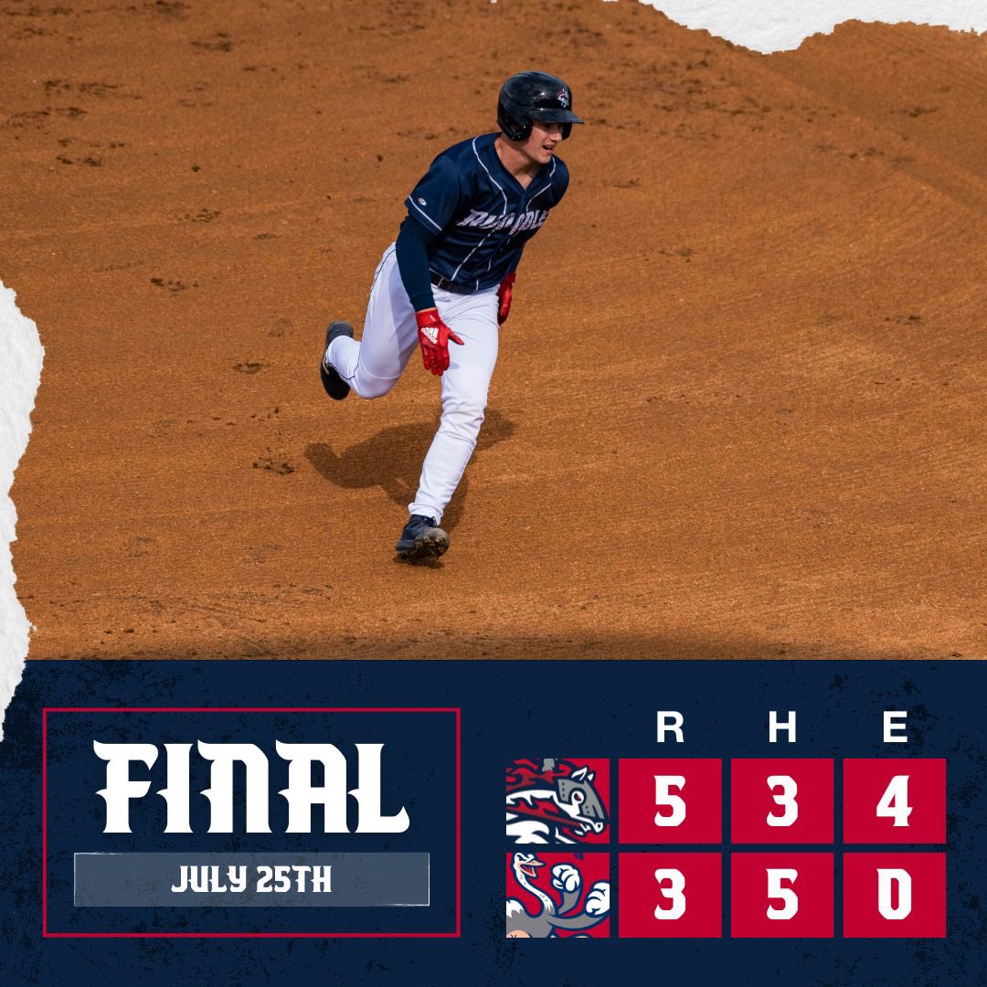 RumblePoniesBB's tweet photo. 𝐑𝐔𝐌𝐁𝐋𝐄 𝐏𝐎𝐍𝐈𝐄𝐒 𝐖𝐈𝐍‼️

💪 @rowdey_jordan86 crushed a go-ahead three-run homer in the eighth inning
👊 Agustin Ruiz homered for the second-straight game 
🔒 Ponies took series opener https://t.co/LI0gpaX2QM