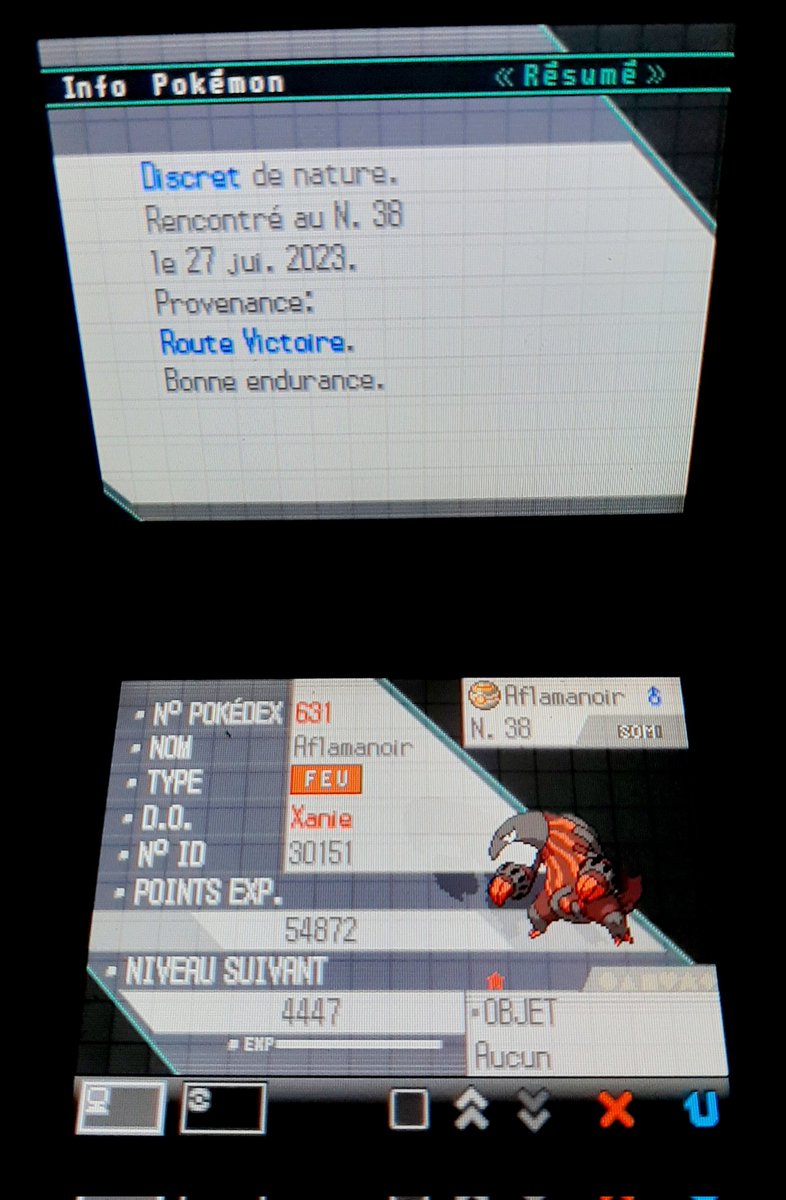 🌟 Heatmor 🌟
1 348 rencontres 

Une très belle cible, je ne regrette pas la shasse, le shiny est vraiment magnifique juste dommage que ça se termine aussi vite 🔥🖤

Prochaine cible : Insolourdo éclate-roc 🪨