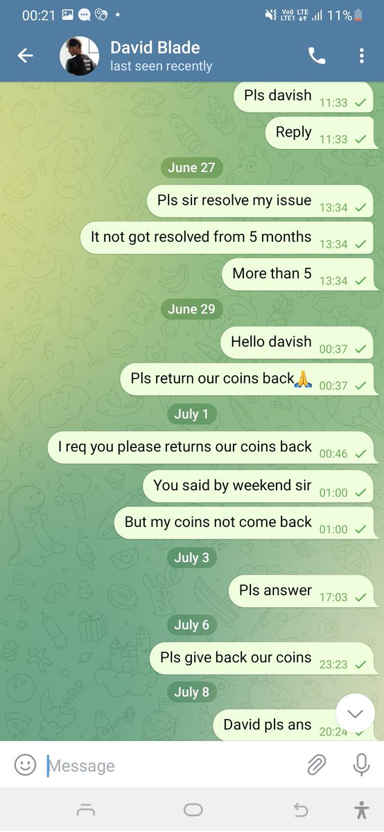 Goal06191465's tweet photo. @Cryptowithkhan Now even they not use to give reply and blocked me in twiiter https://t.co/aNs9X16yHT