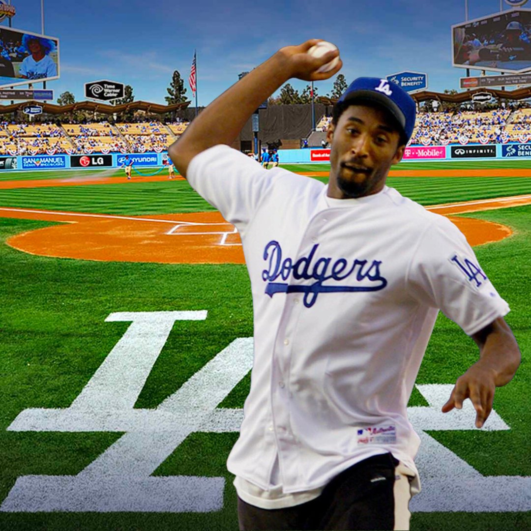 black kobe dodgers jersey