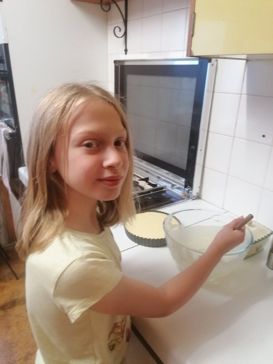 Late eve baking session with my lovely Ivy for charity coffee/cake morning at work tomorrow :-) <a href="/yqsrdotorg/">YQSR Group</a>