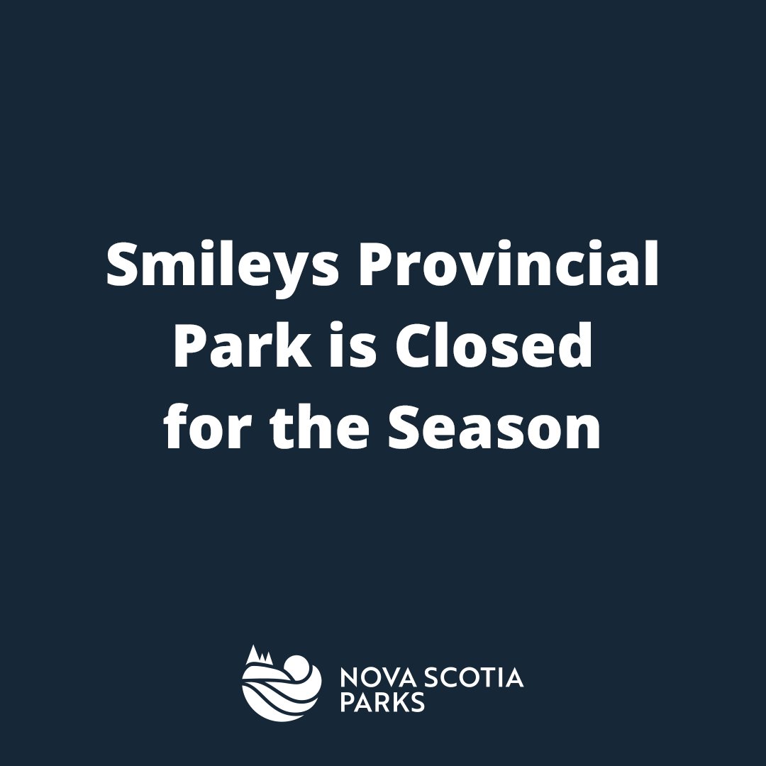 HfxMda's tweet photo. Via DNR

Due to impacts of the flooding on July 22, 2023, Smileys Provincial Park, Hants County is closed for the remainder of the parks season. Cleanup work is underway and the park is closed to all visitors. 

Full refunds will be given for campsite reservations https://t.co/3F4wG99Y0Z
