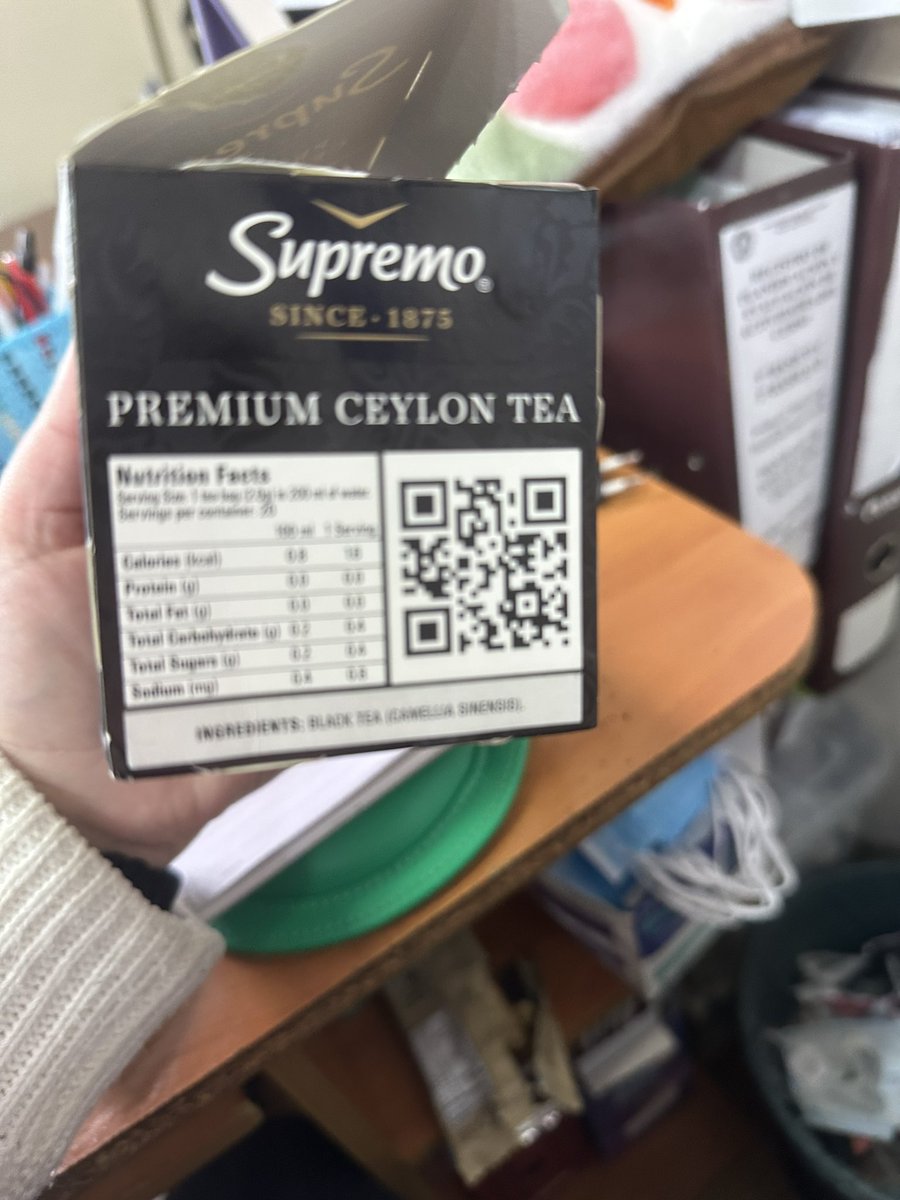 ihfdan's tweet photo. @tesupremo compré una caja de té y todas las bolsitas vienen rotas!!! https://t.co/CCHB3e0zrY