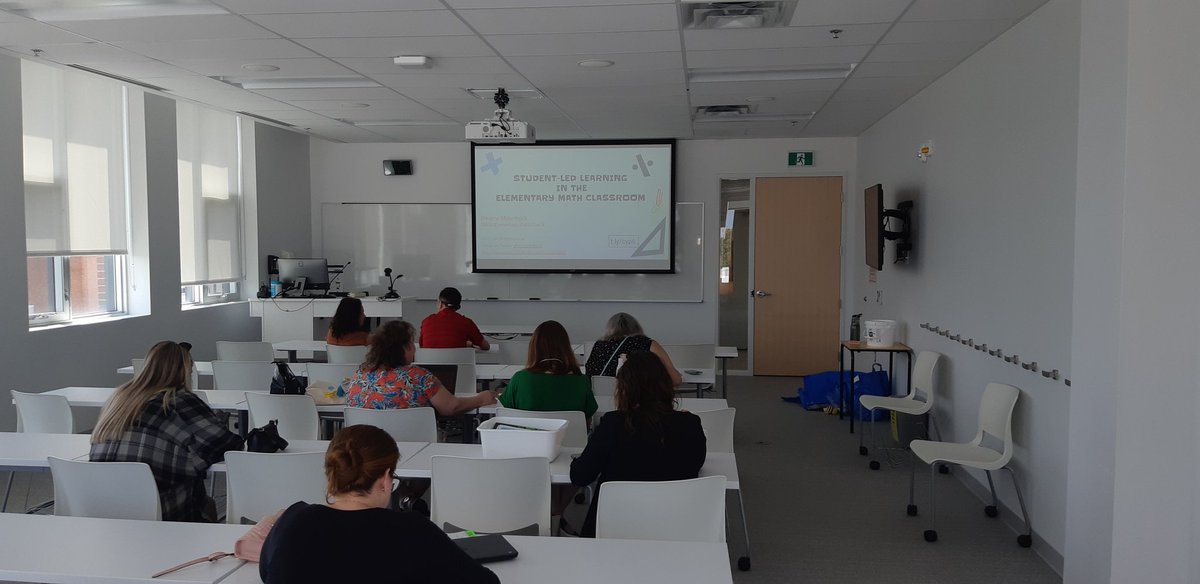 MrSlobodnick's tweet image. Thanks to the wonderful #ITCamp2023 participants who attended my session on #studentledlearning. So happy to be here! #HRCEmath