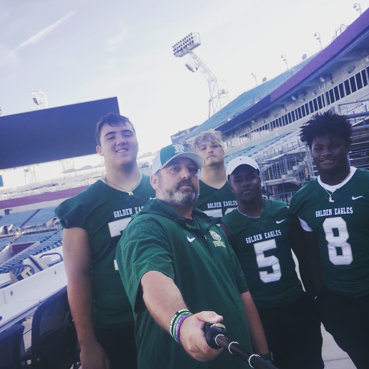 ClayTodaySports's tweet photo. Baker sports high school football media day at Jags Stadium https://t.co/P8t65ihWdp