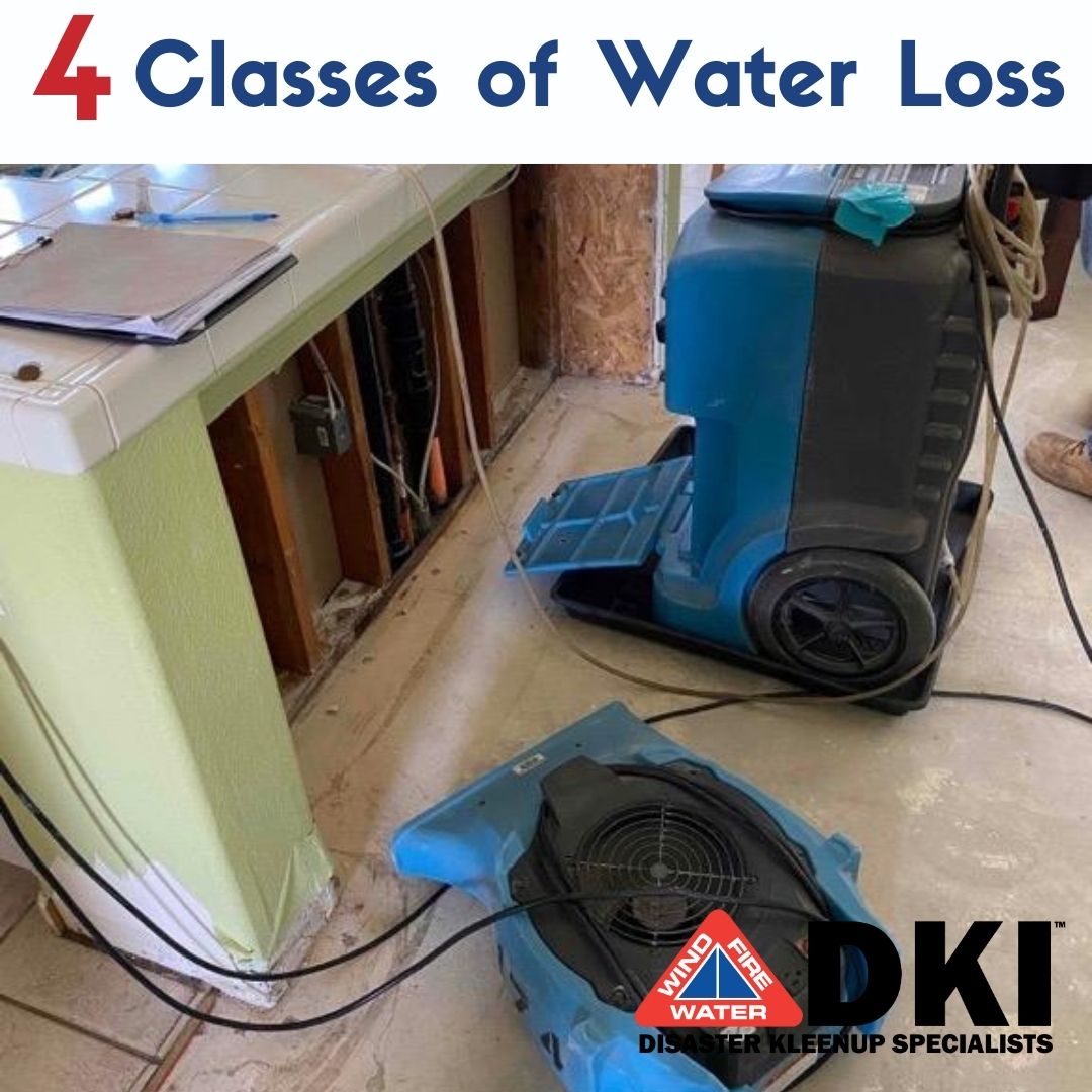 DisasterKleen's tweet photo. There are 4 classes of water loss:

Class 1: Slow Rate of Evaporation

Class 2: Fast Rate of Evaporation

Class 3: Fastest Rate of Evaporation

Class 4: Specialty Drying

No matter what class of water loss you experience, we have over 40 years of experience and are here to help💪 https://t.co/6qCkUYzaiI
