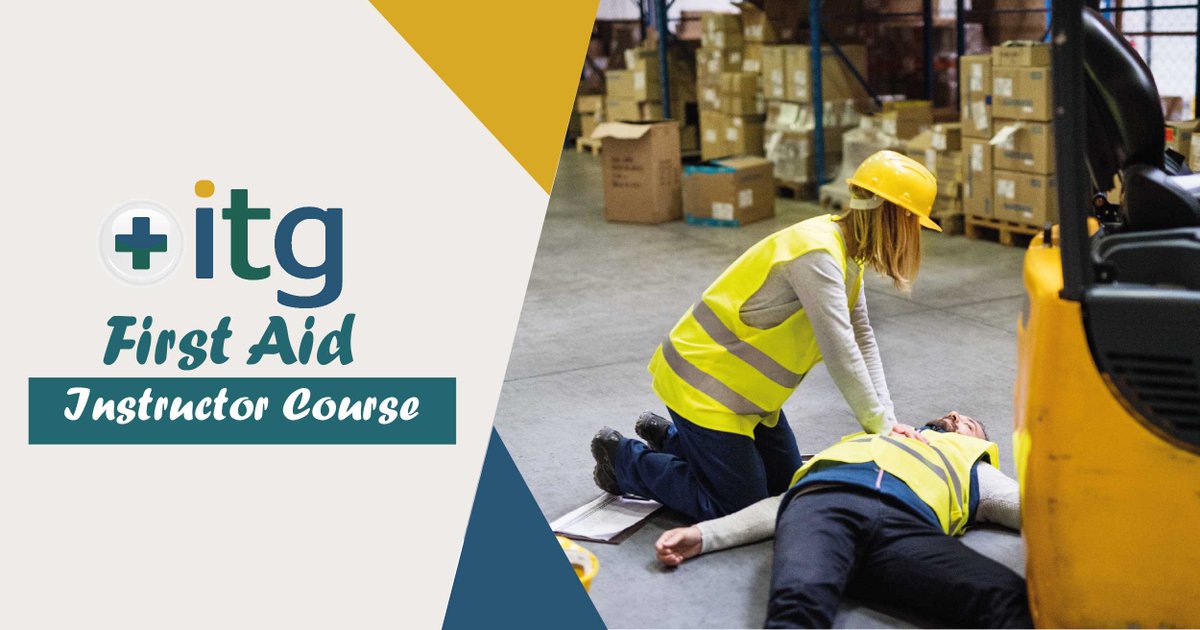 ITGFirstAid's tweet photo. Becoming a First Aid at Work Instructor is easy! 🩹

Your journey begins here, 🚀 we have a course that includes everything you’d need to get started:

https://t.co/GbGx9DKA8n 

Or contact ITG on 01206 805 380 or email info@itg-training.co.uk https://t.co/oKWaIesrs2