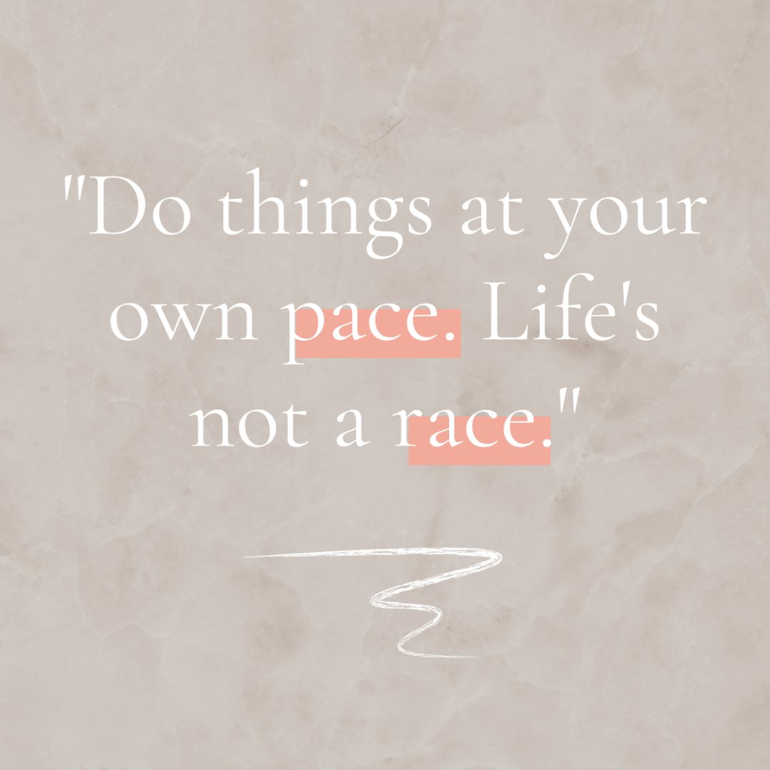 Don't rush the process; take your time. It's not the length of the journey but how you got there that matters.

#quoteoftheday #positivity #motivation #paceyourself #lifesnotarace #takeyourtime