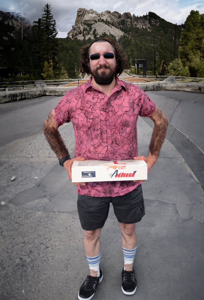 NaterOnAir's tweet photo. I've been using Photoshop's Generative AI to turn photos of myself into total strangers. https://t.co/iBON1tzMCg