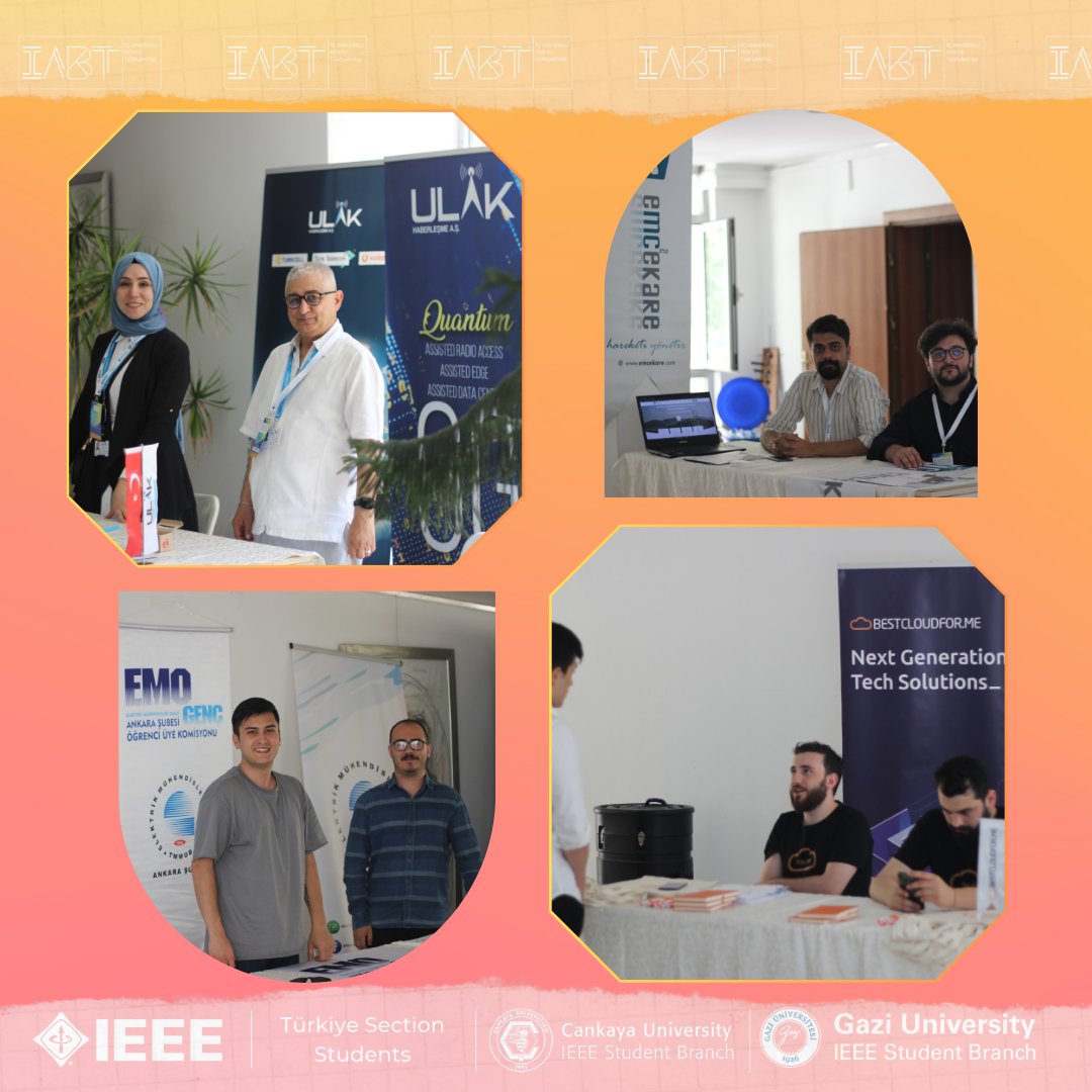 IEEE Gazi Üniversitesi olarak ev sahipliği yaptığımız İç Anadolu Bölge Toplantısı etkinliğinde Çankaya Üniversitesi başta olmak üzere bizi yalnız bırakmayan tüm IEEE ailesine sonsuz teşekkürlerimizi sunuyor, güzel günlerde tekrar bir araya gelmek için heyecanla bekliyoruz.👋